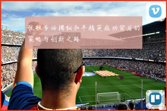 张敏专访揭秘和平精英成功背后的策略与创新之路